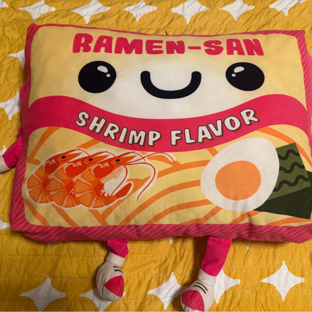Pink shrimp Ramen-San